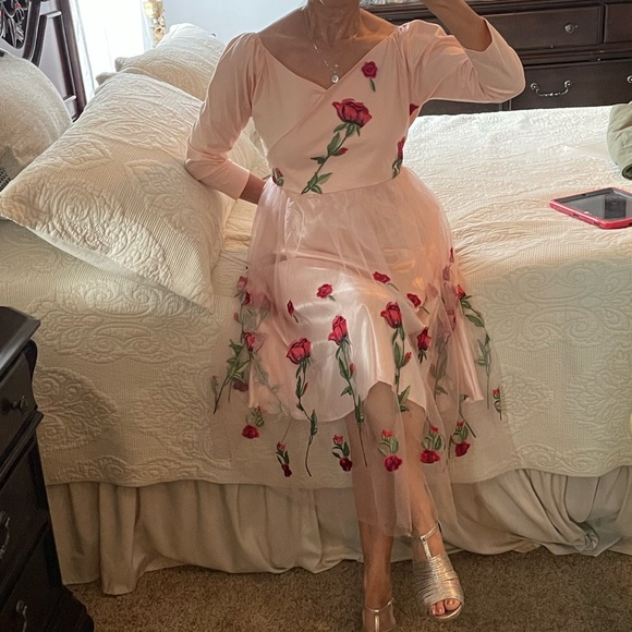 Spring Tea Dress - Picture 3 of 11